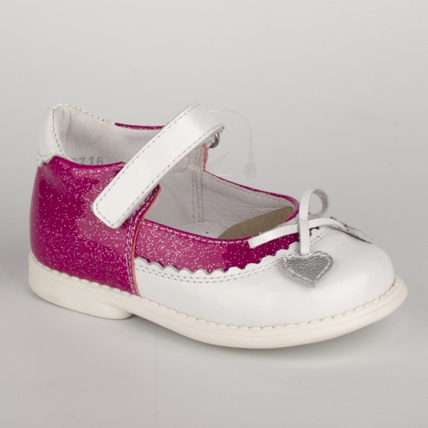 Туфли 1368.белый Детская обувь Шаговита