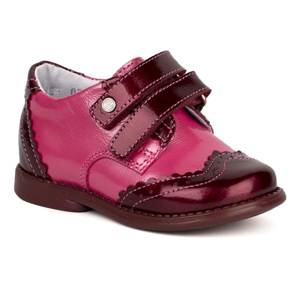 Полуботинки 21119.бордовый наплак Детская обувь Шаговита
