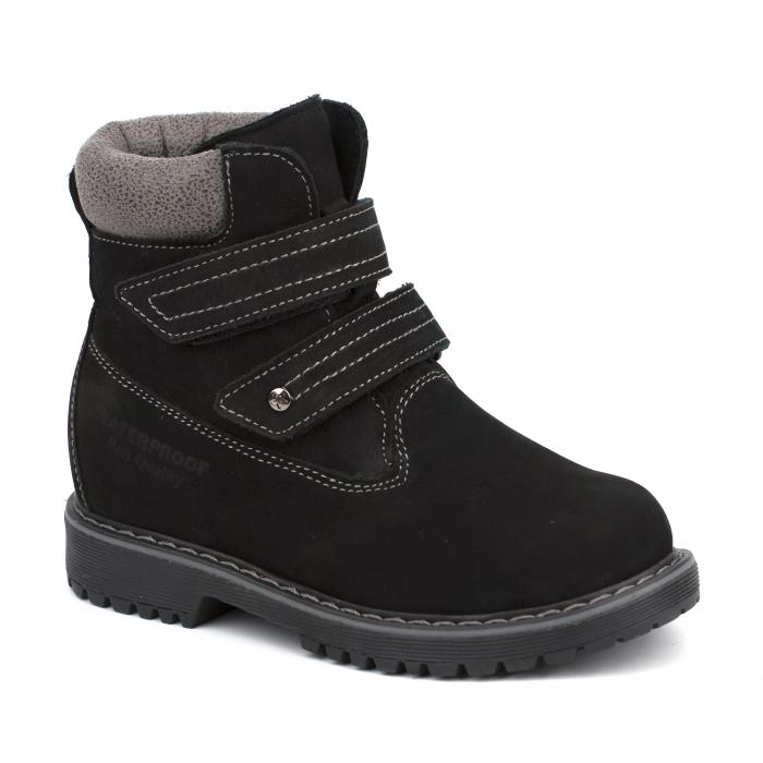 Ботинки 35117.черный нубук Детская обувь Шаговита