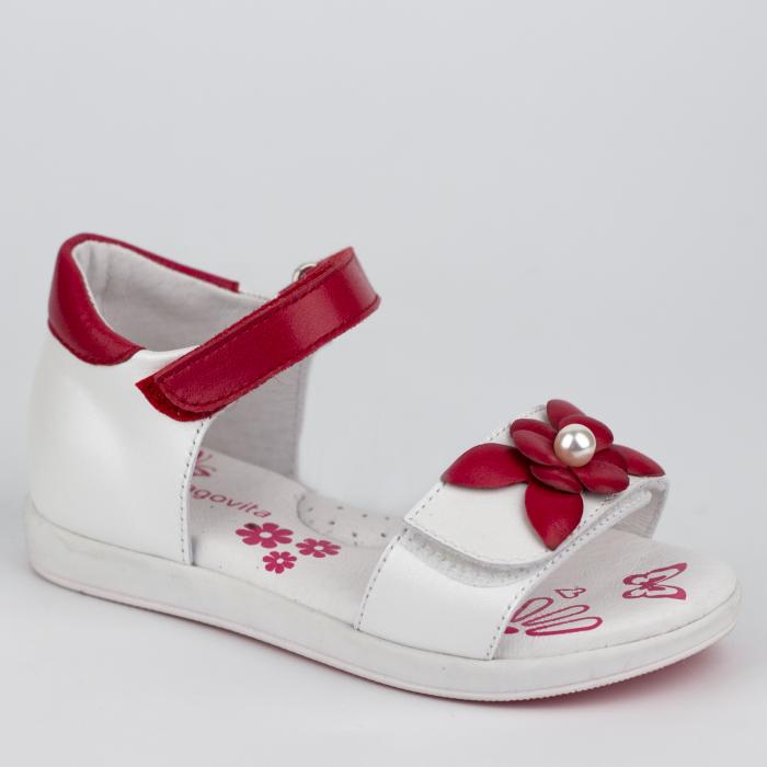 Босоножки 44118.белый Детская обувь Шаговита