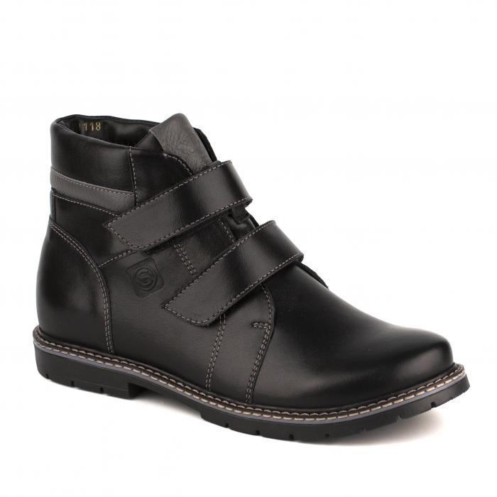 Ботинки 55235.черный Детская обувь Шаговита