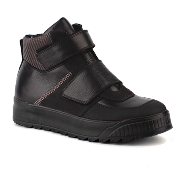 Ботинки 55305.черный-черный Детская обувь Шаговита