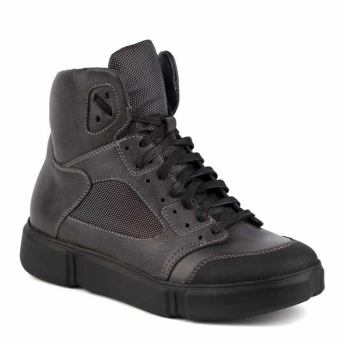 Ботинки 55265.темно-серый Детская обувь Шаговита