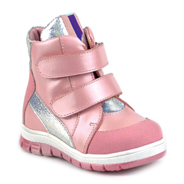 Ботинки 15217.розовый Детская обувь Шаговита