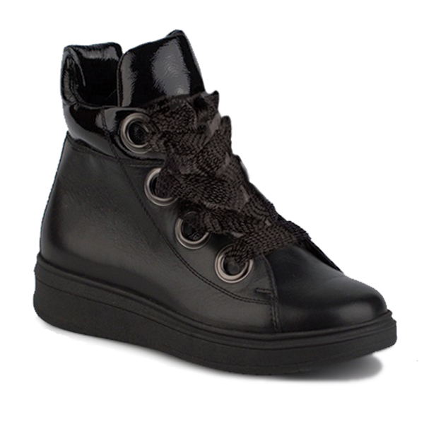 Ботинки 65209.черный Детская обувь Шаговита