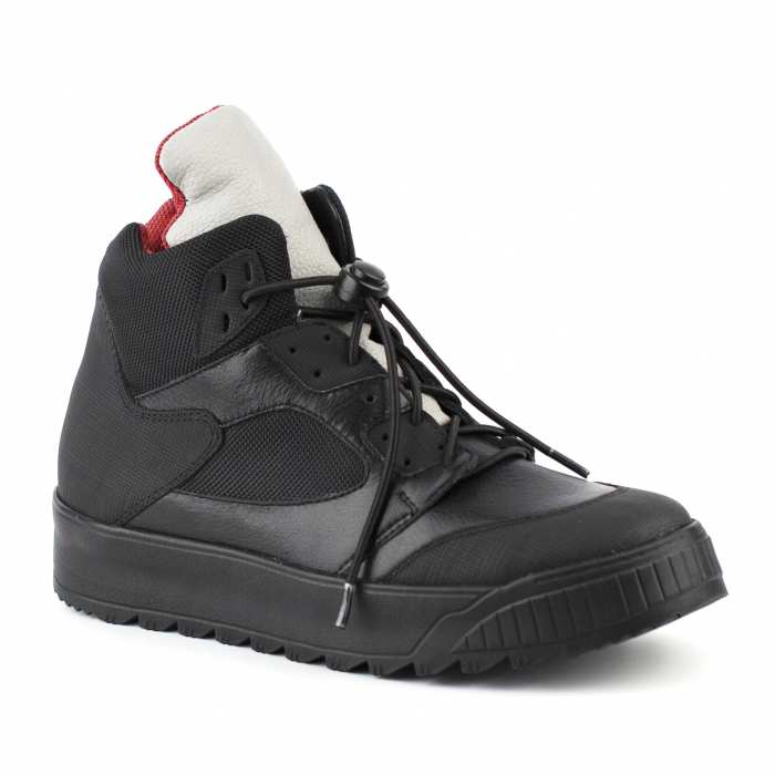 Ботинки 55300.черно-серый Детская обувь Шаговита